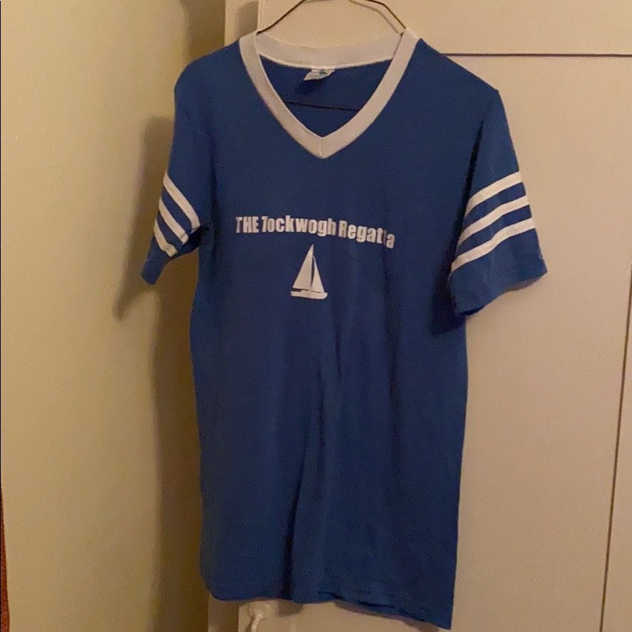 Vintage The Tockwogh Regatta Football Shirt